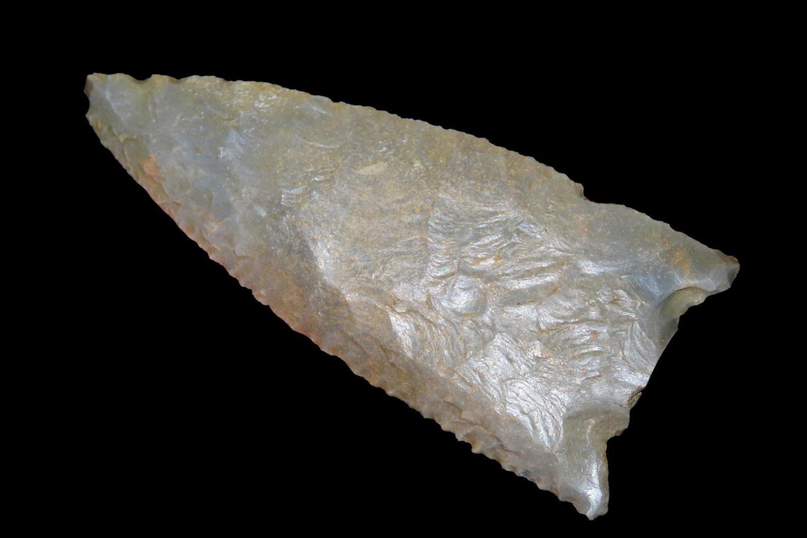 HEARTBREAKER 3 7/8" DOVETAIL FOUND IN MEADE COUNTY KENTUCKY, AMAZING EXAMPLE, HEAVILY PATINATED (1 of 4)