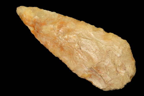 4 3/8" Creekstained Cobbs found in Greene CO Illinois. Ex Dr Ludwig Dech: 4 3/8" Creekstained Cobbs found in Greene CO Illinois. Ex Dr Ludwig Dech