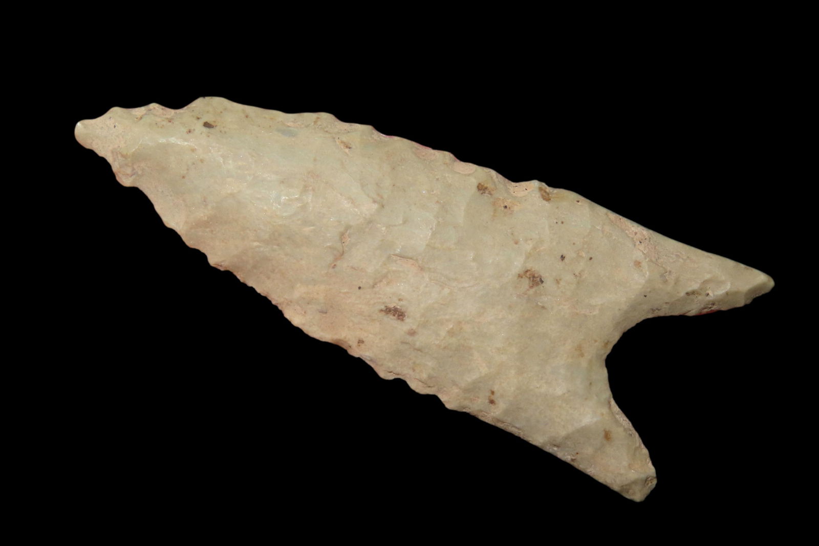 2 3/8" Dalton  Olive Branch Site, Alexander County, Illinois Dug by Dr. Michael Gramley (1 of 8)