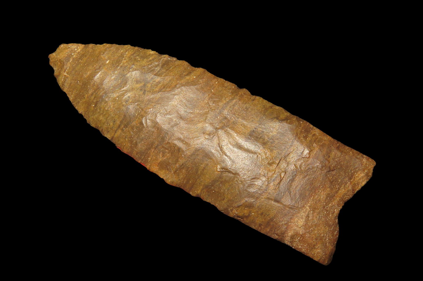 3 5/8" Fluted Clovis Dickey COA McCracken County Kentucky Ft Payne Chert (1 of 9)
