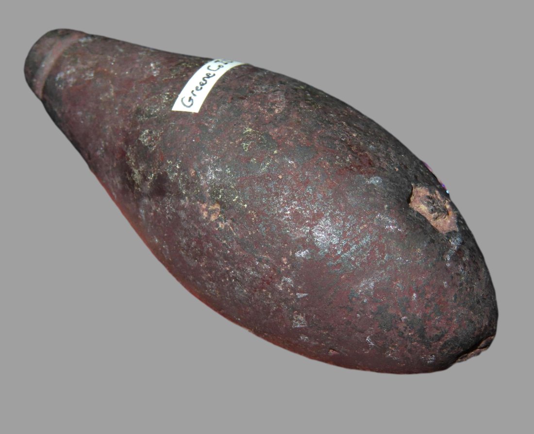 2 5/8" Hematite Plummet found in Green County Illinois (1 of 7)