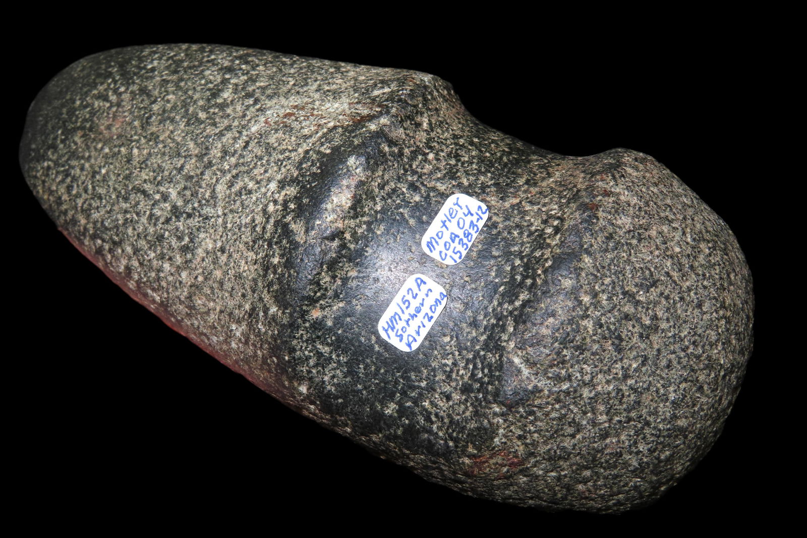 6 3/4" Hohokam Axe found in Southern Arizona Motley COA (1 of 8)