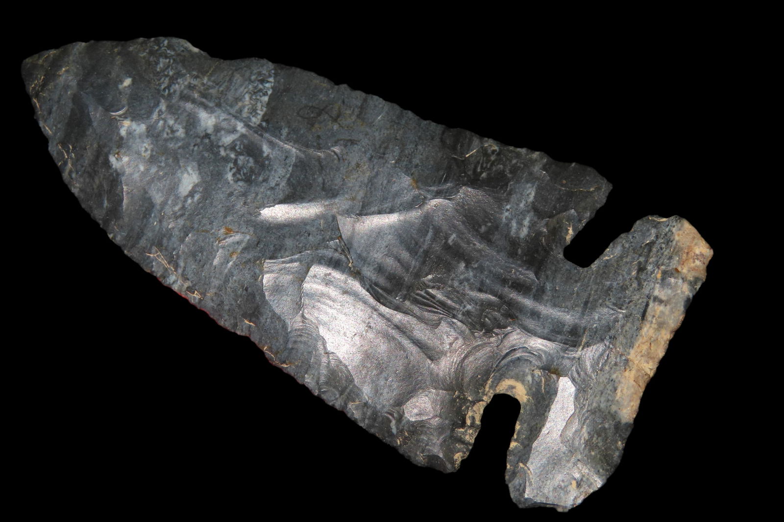 3 7/8" Archaic Bevel, Bennett COA, Ohio (1 of 10)