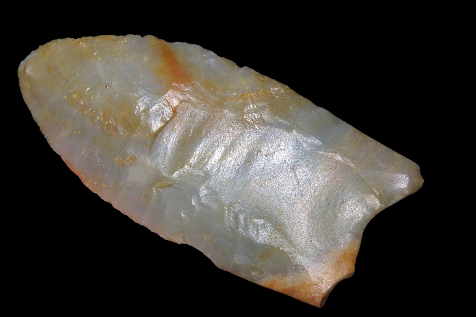 2 13/16" Clovis, Ottawa Ohio, High grade flint (1 of 9)