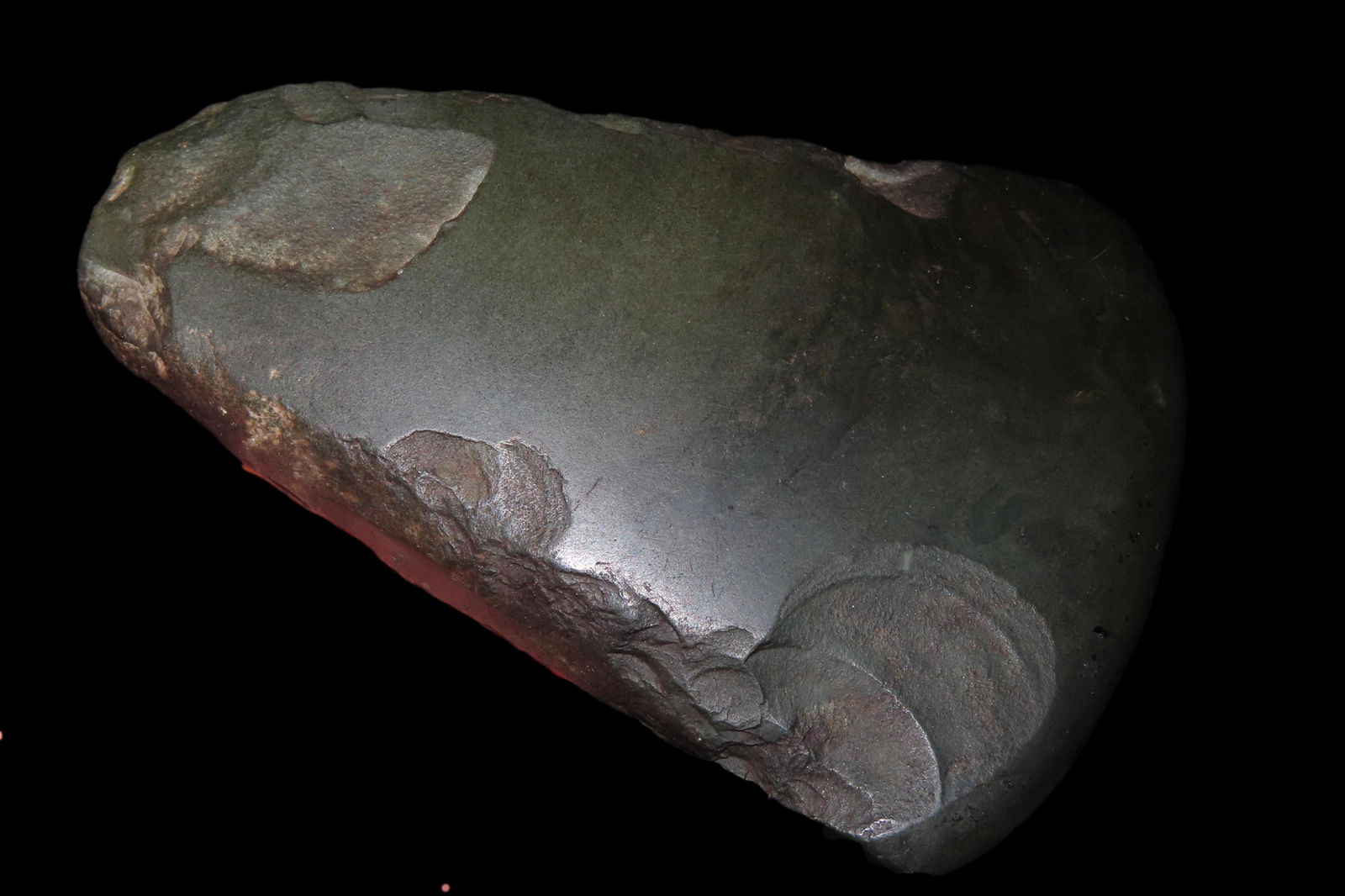 5" Jade Celt, Found in Peru, Ex James Vroom (1 of 7)