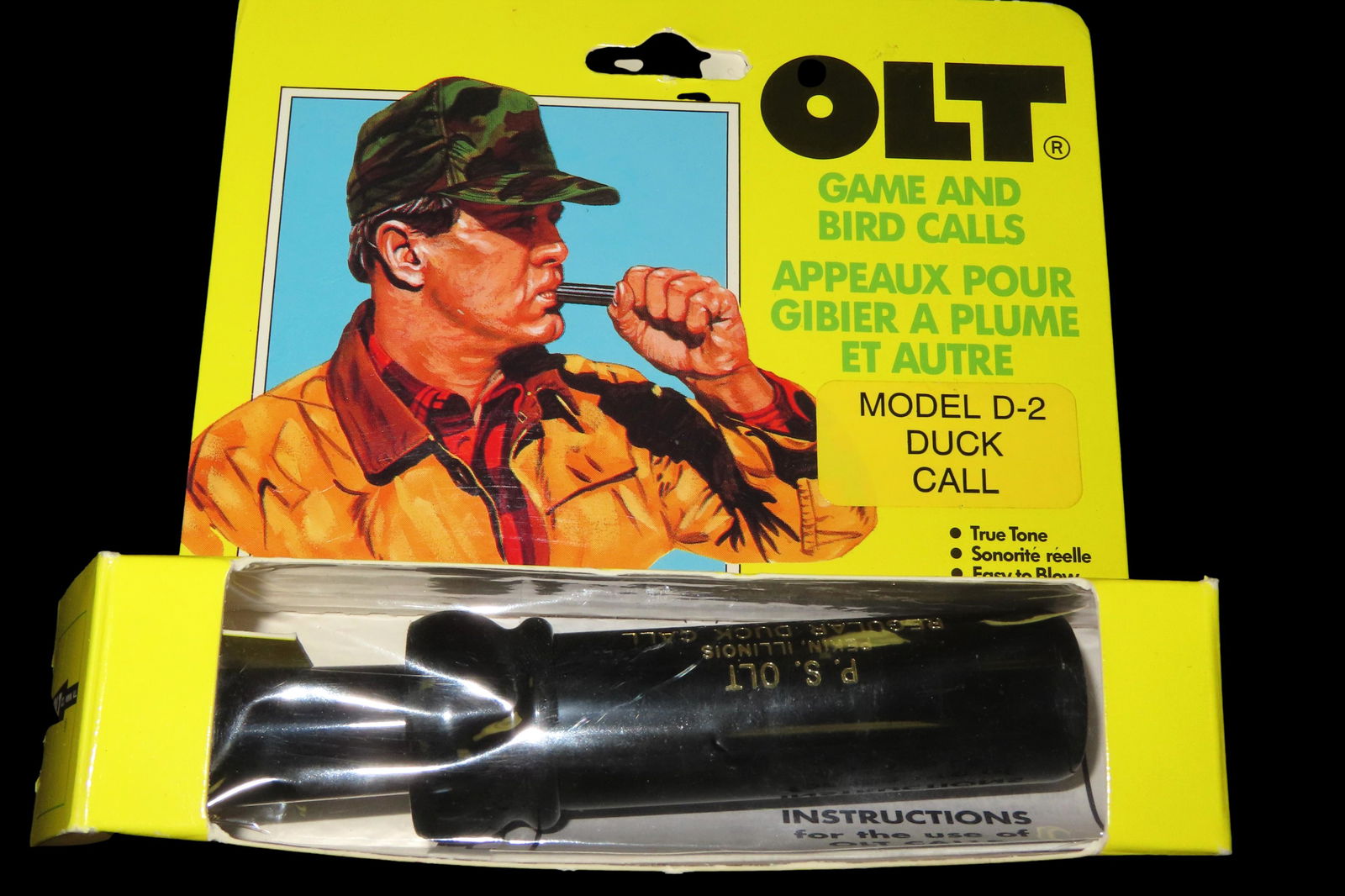 Model D-2 OLT game and bird call (1 of 6)
