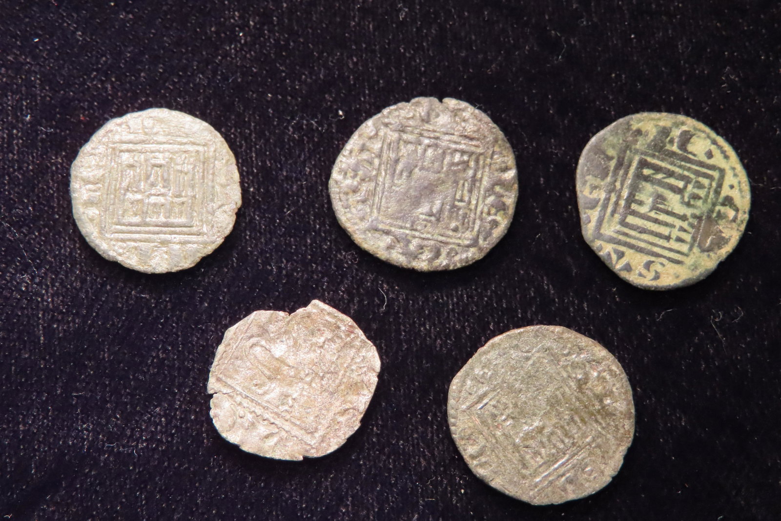 Castilla-Leon Alfonso-X "oblos" without mintmark: Castilla-Leon Alfonso-X "oblos" without mintmark