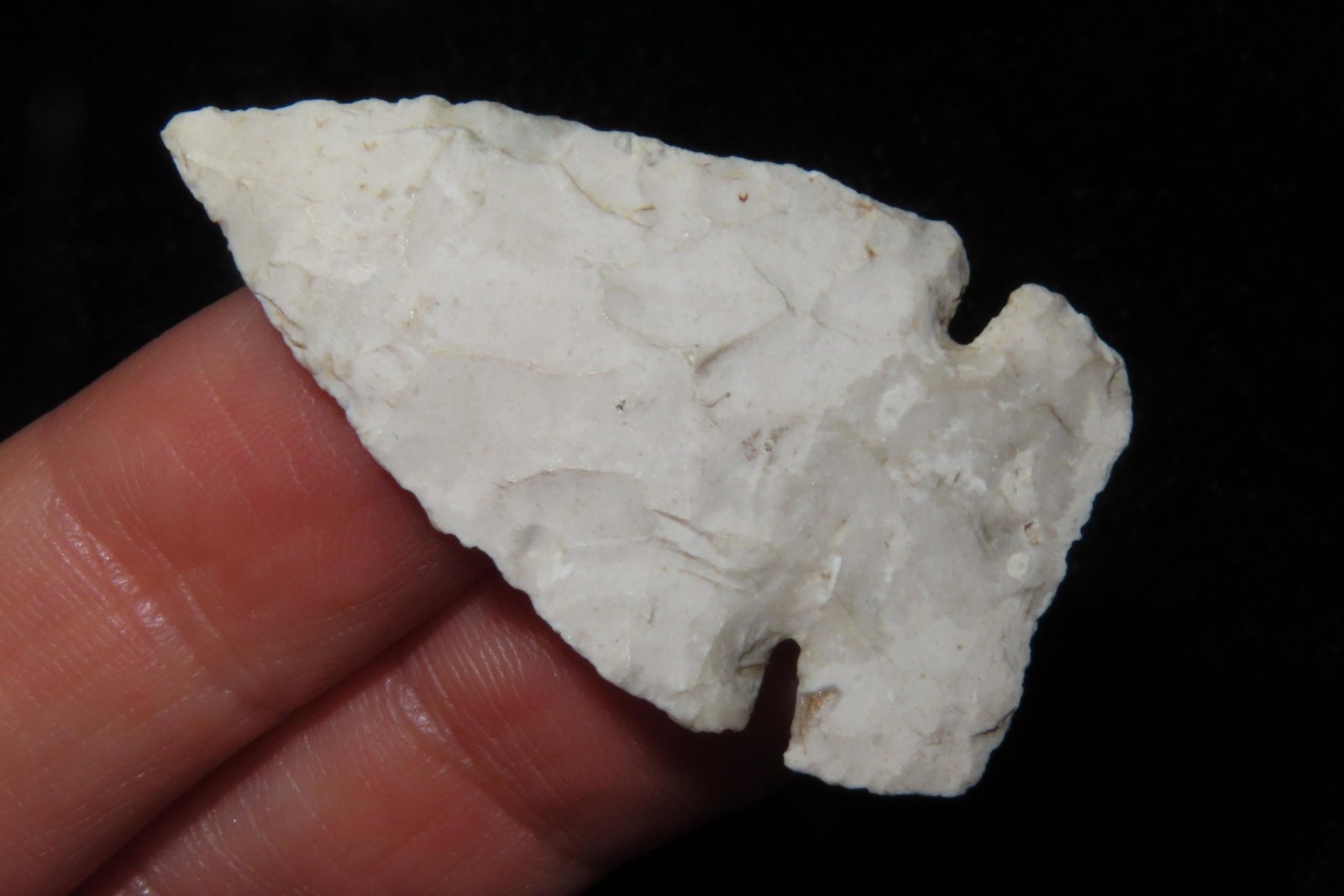 1 3/8" Cache River, Illinois EX. Sam Wasion Collection Authentic Native American  Artifact (1 of 8)