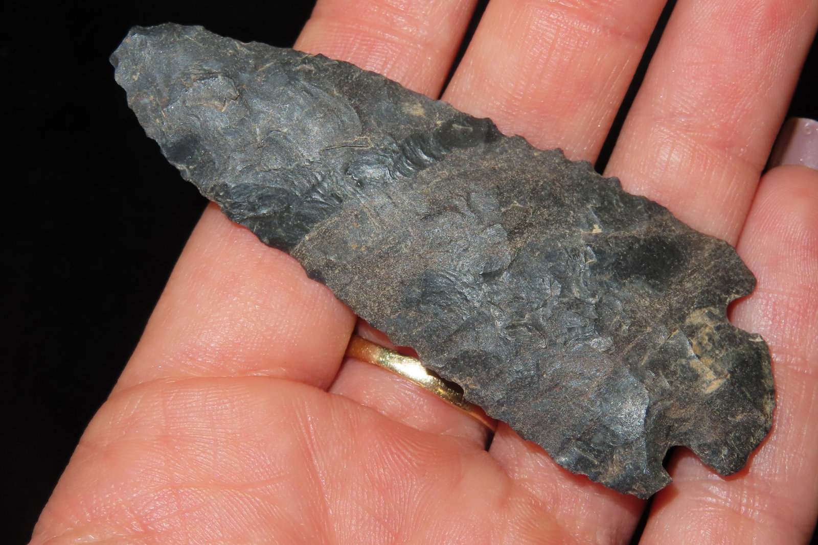 2 7/8" Archaic Corner Notch Ex Sam Wasion Collection (1 of 6)