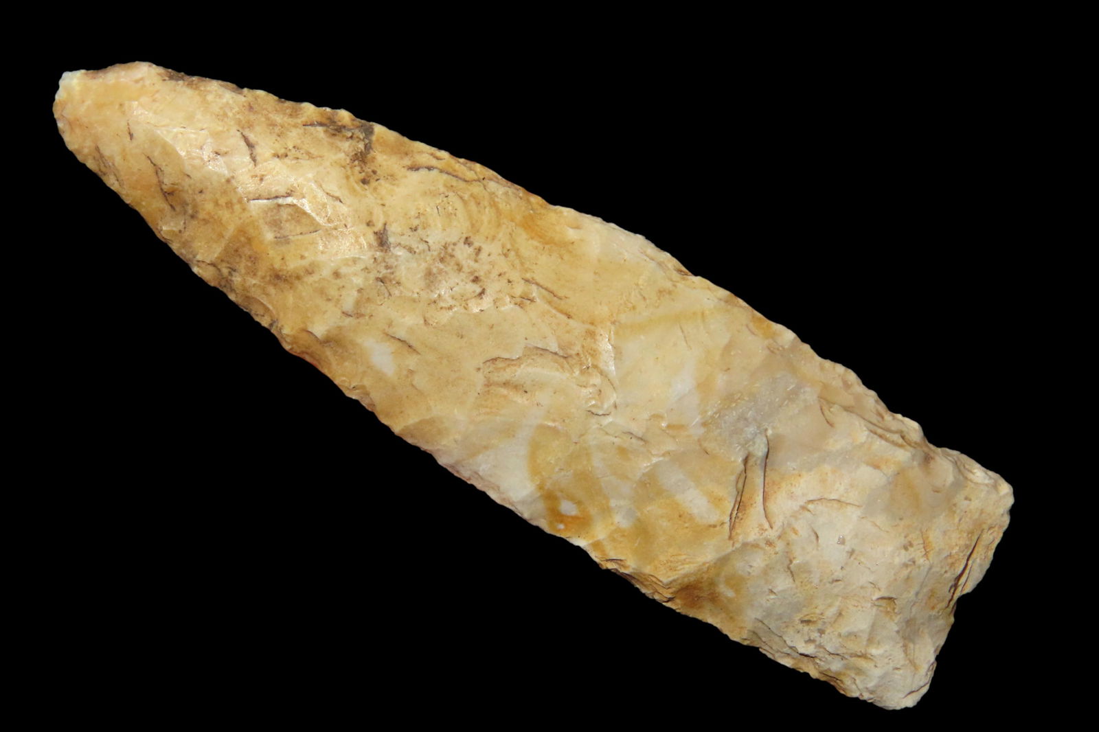 3" Square Base Knife with good flaking out of the Jim Millard Collection, South East Iowa / North (1 of 5)