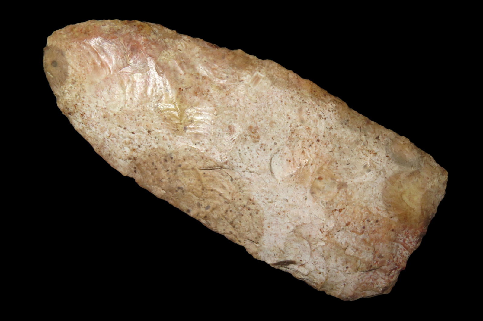 4 1/4" Red Ochre Knife out of the Jim Millard Collection, South East Iowa / North East Missouri (1 of 6)