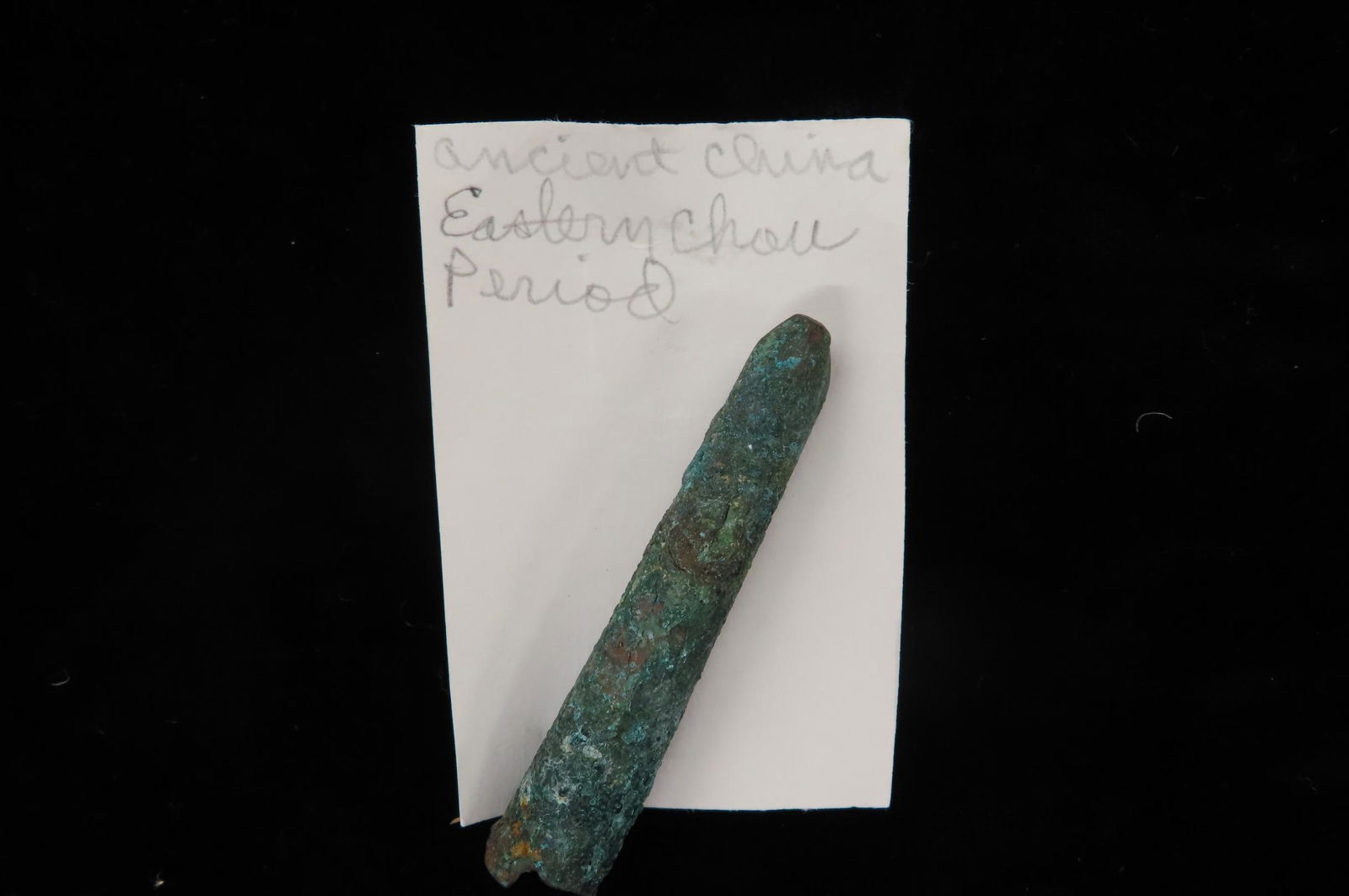 Ancient Chineze Bronze Arrowhead. Please see photos for condition, length and more information. (1 of 6)