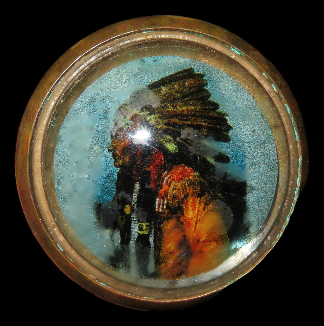 1 3/4" Bolo Tie Slide. From the Steve McCabe Collection, Milan, Sullivan County Missouri (1 of 4)