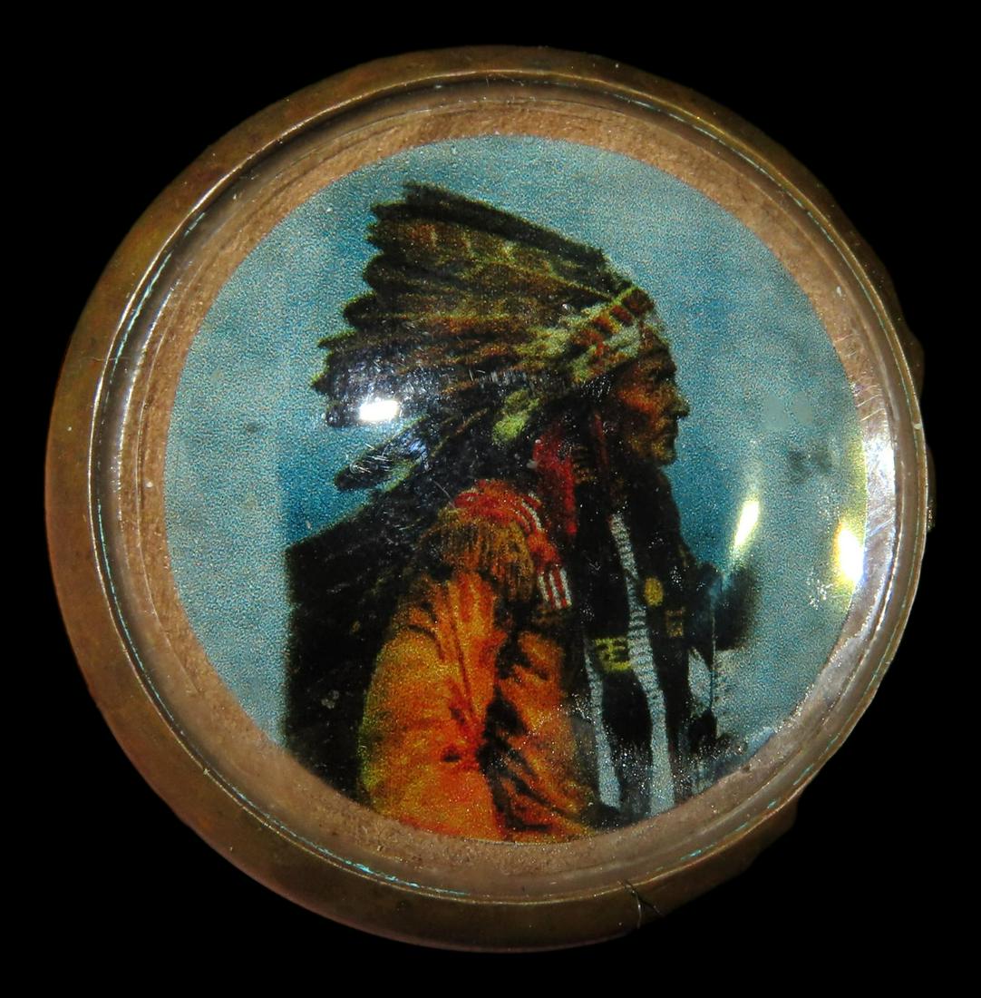 1 3/4" Bolo Tie Slide. From the Steve McCabe Collection, Milan, Sullivan County Missouri (1 of 4)