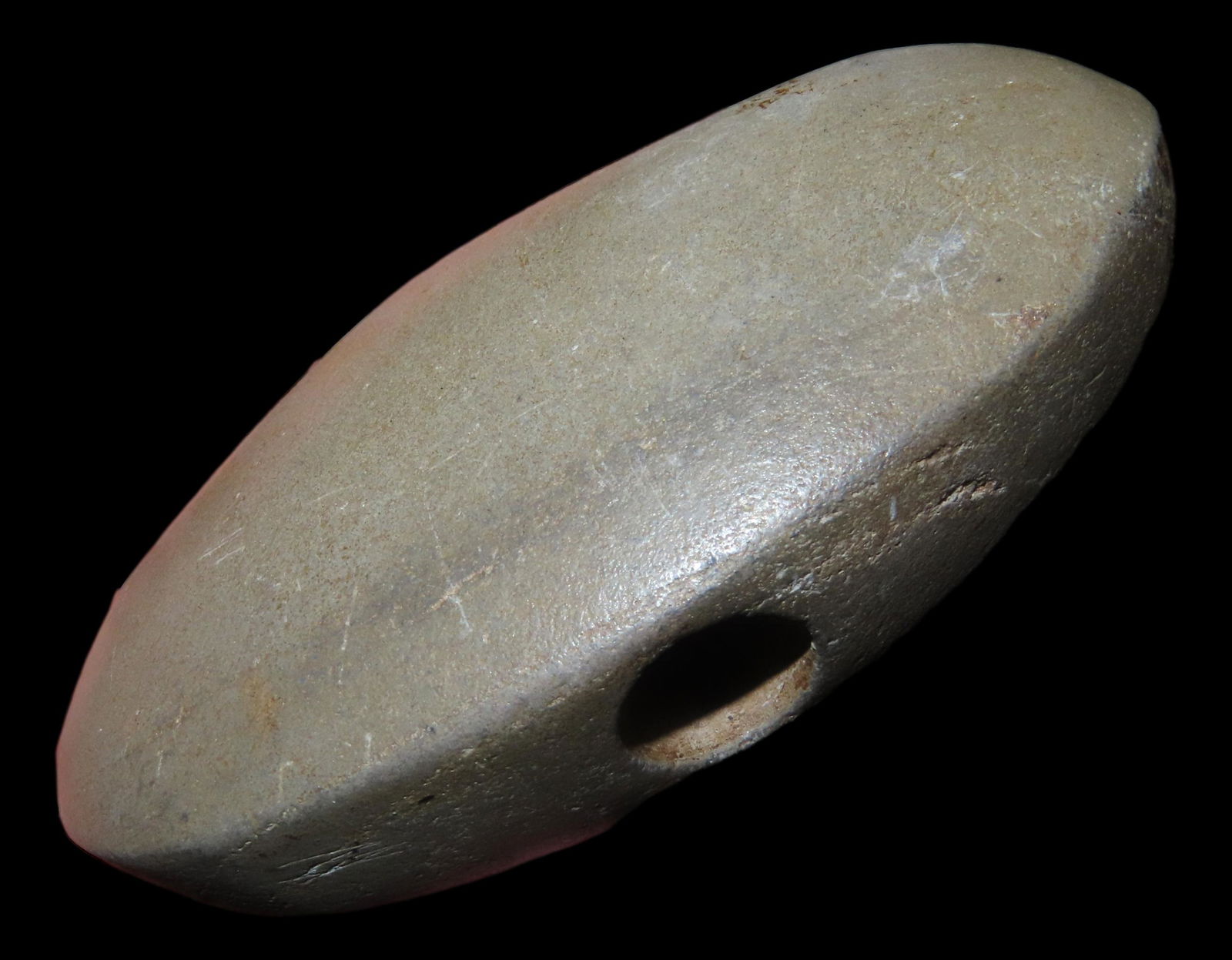 3 1/2" x 1 1/4" Benton Type Bannerstone. COA Sam Johnson. Made from Hardstone. (1 of 12)