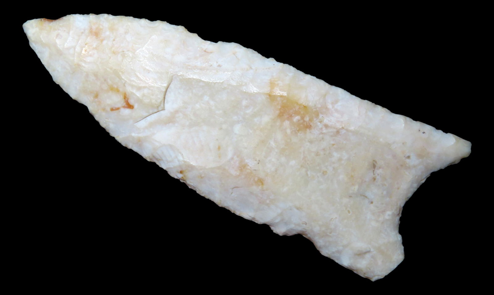 3 5/8" x 5/16" Redstone Clovis. 2X COA: Motley/ Keele. From the Steve McCabe collection. Milan, (1 of 11)