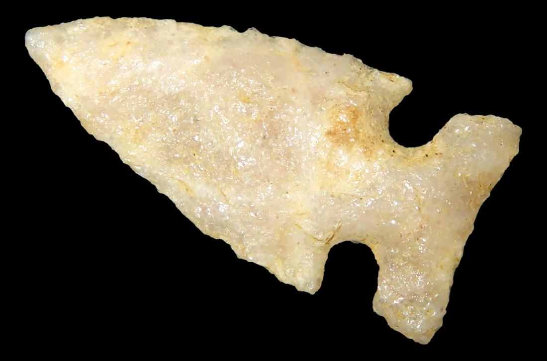 1 1/8" x 1/2" Scallorn. Motley COA. Sullivan County Missouri. Hixton Quartz. (1 of 6)