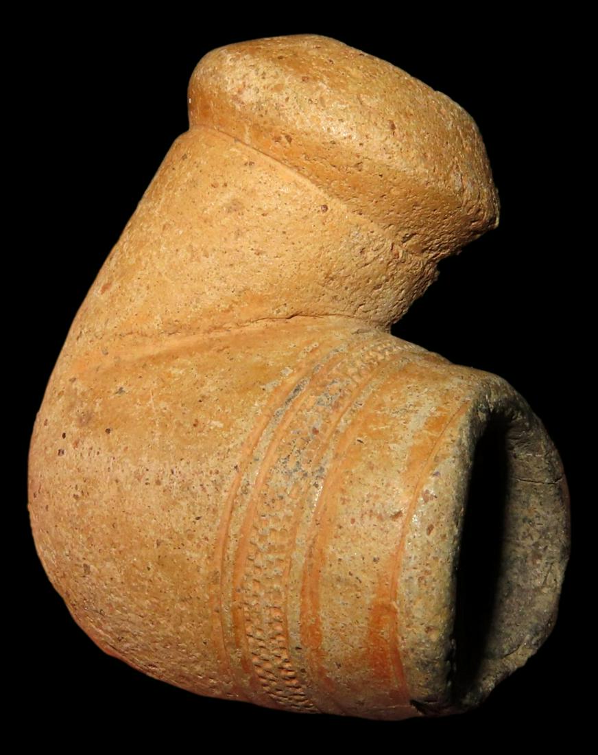 2 3/16" x 1 5/8" clay pipe (1 of 7)