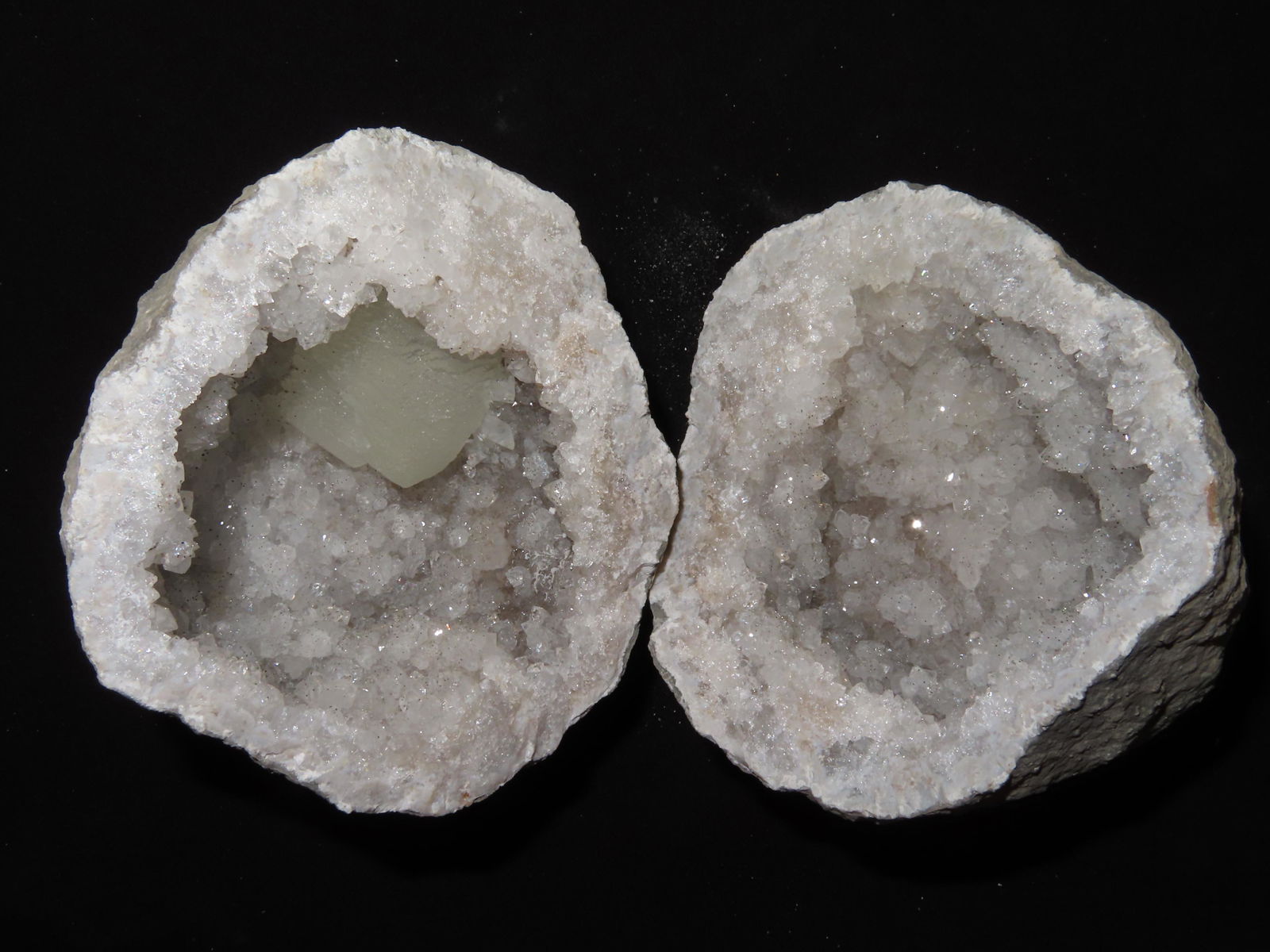 5" Cracked Coconut Geode Halves (1 of 3)
