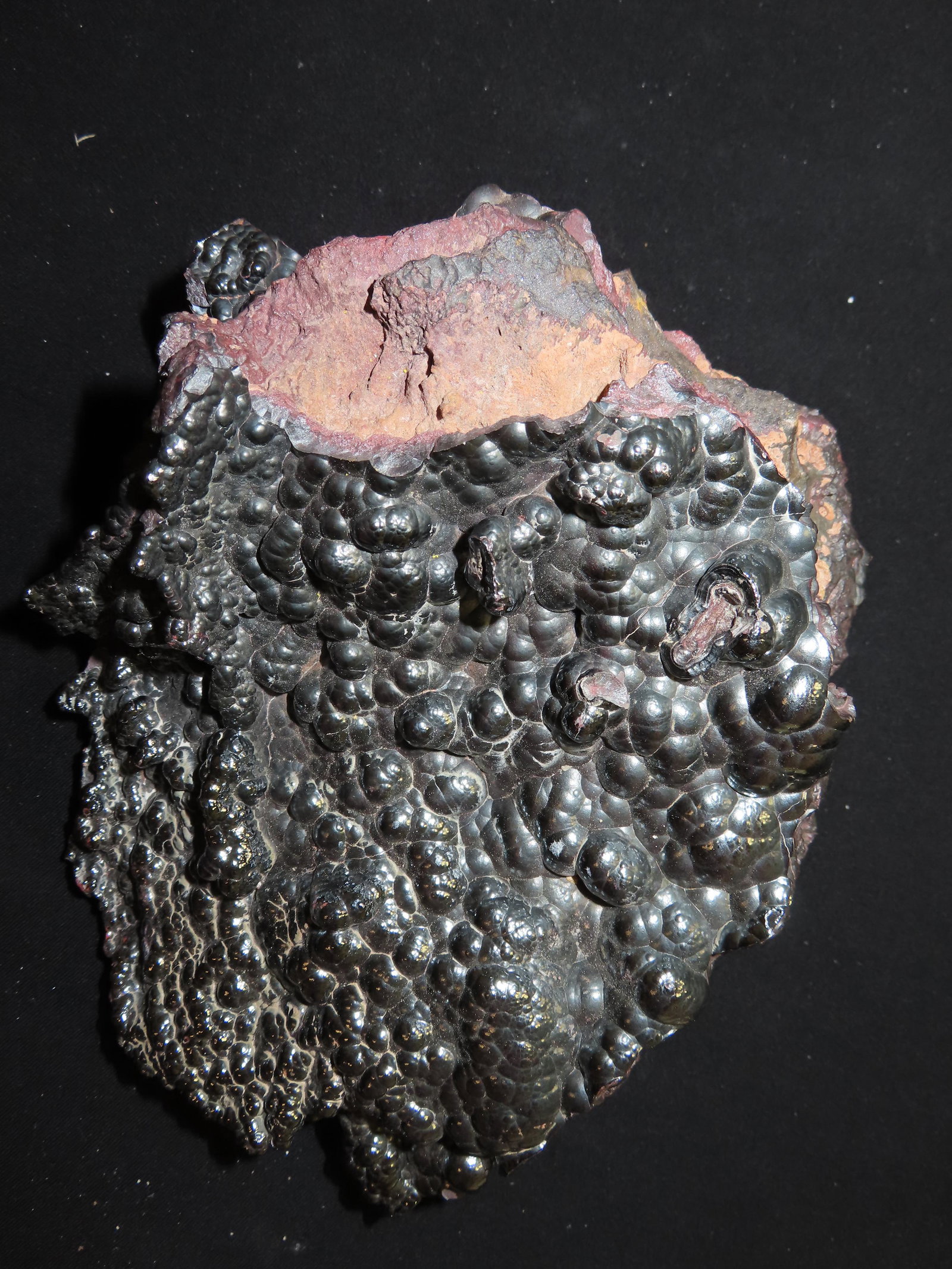 6 5/8" Heavy Hematite Nugget- Oumjrane Mine- ErRachida Province- Morocco: 6 5/8" Heavy Hematite Nugget- Oumjrane Mine- ErRachida Province- Morocco