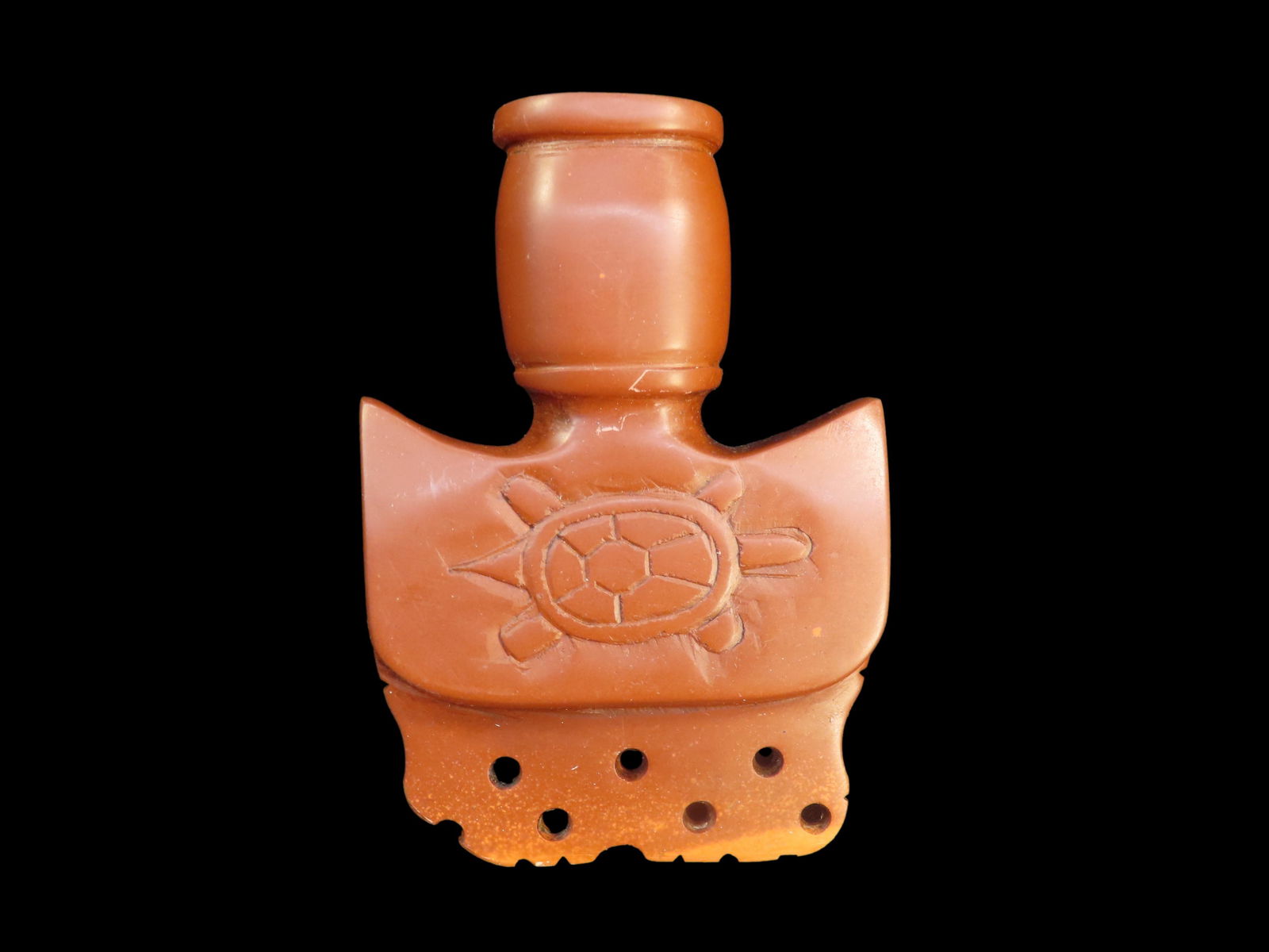 3" Catlinite Pipe, 1900's (1 of 8)