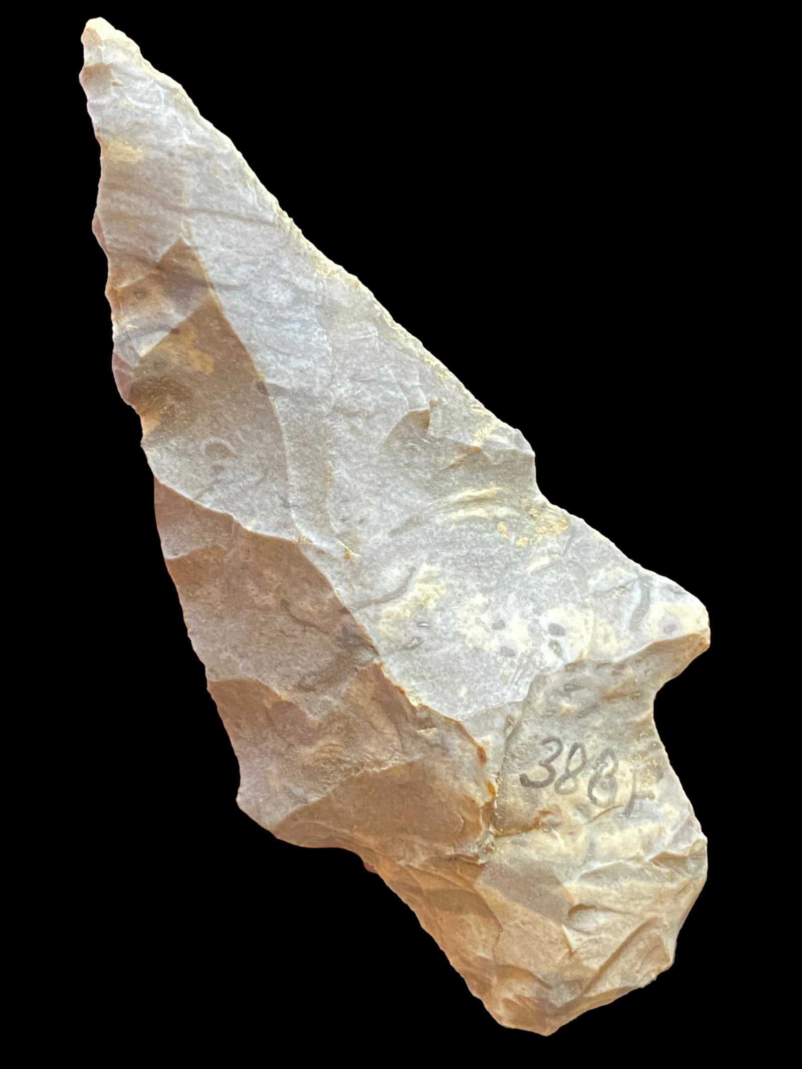 3" Stemmed Point Found By the Cox Family in Taylorville - Spencer Co Kentucky (1 of 8)