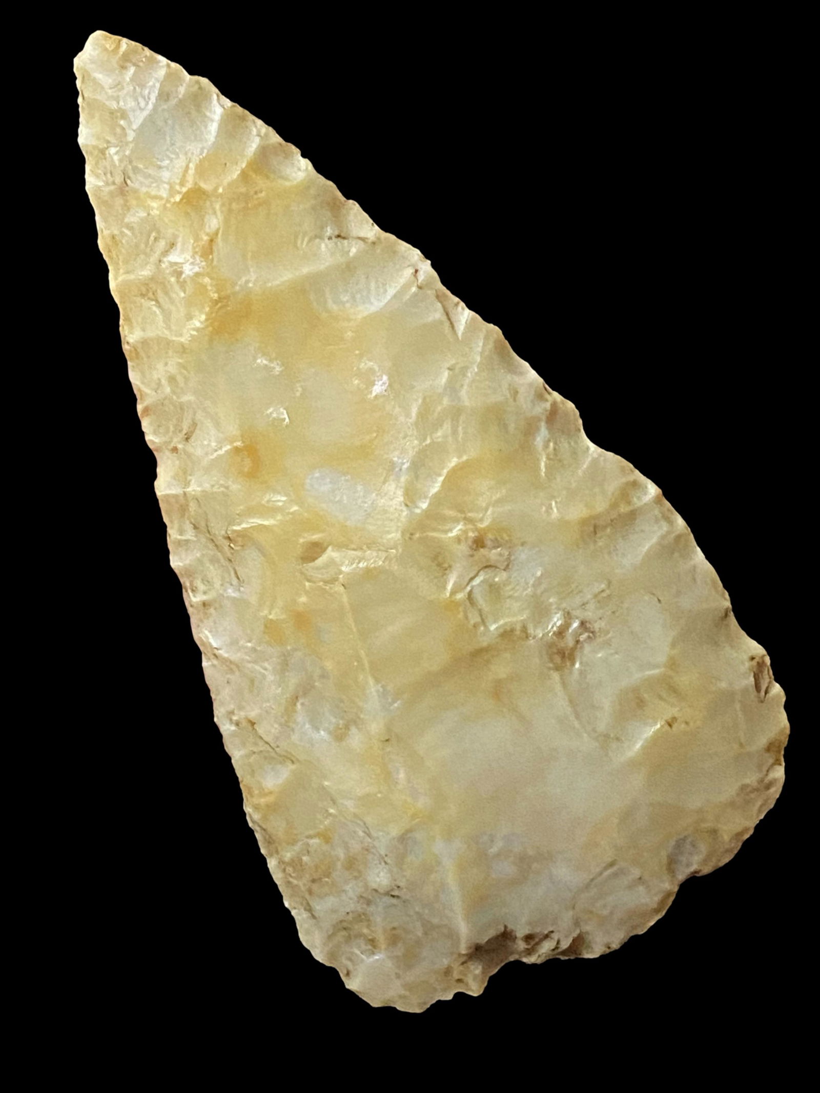 3 1/16" Flint Ridge Cobbs Found in Elmira Co, New York, Ex Patrick Ruster, Stermer COA (1 of 9)