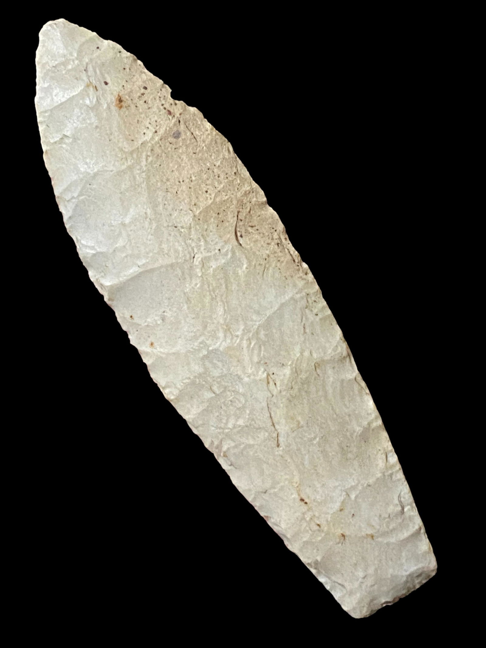 4" Agate Basin Ex Dion Smith made of Burlington Chert, Stermer COA (1 of 9)