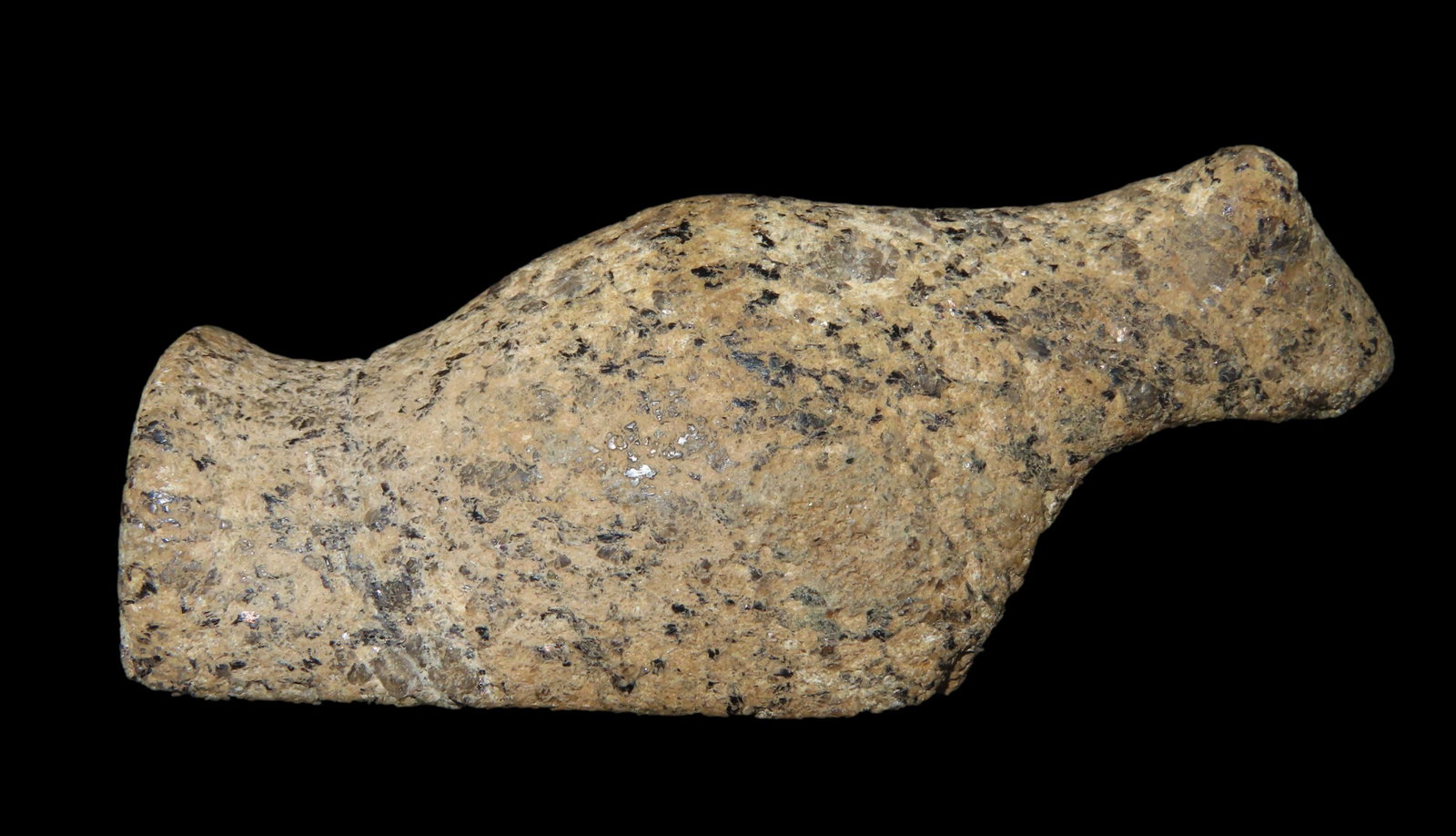 3 1/2" Birdstone, Motley COA, found in Scioto Co Ohio, double drilled on the bottom, made of (1 of 14)