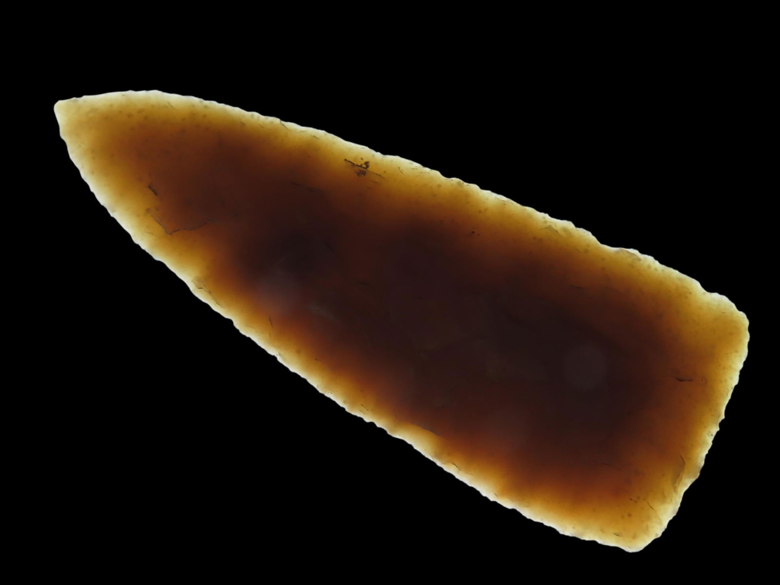 4 3/4" Friday Knife, Rogers COA, found in Kerr Co Texas (1 of 14)