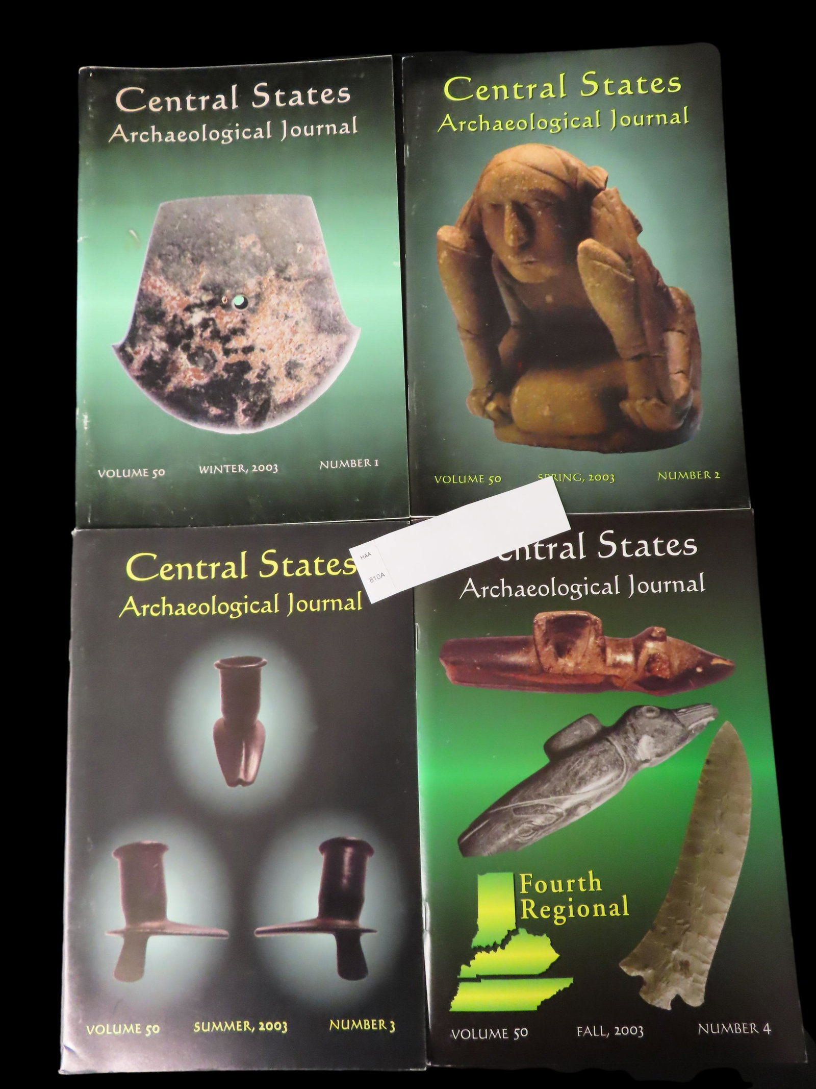 Central States Archaeological Journal 2003 Vol. 50 Num 1-4 (1 of 1)