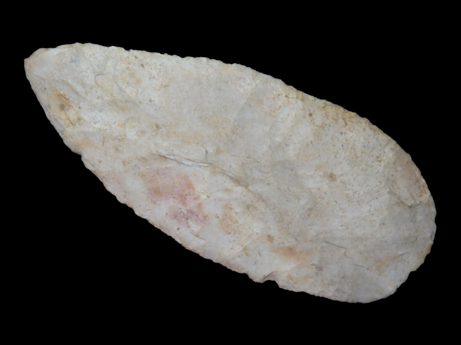 4 3/4" Exquisite Early Archaic Bass Blade/ Knife (8300 B.C. - 7500 B.C.), Burlington Chert Material; (1 of 9)