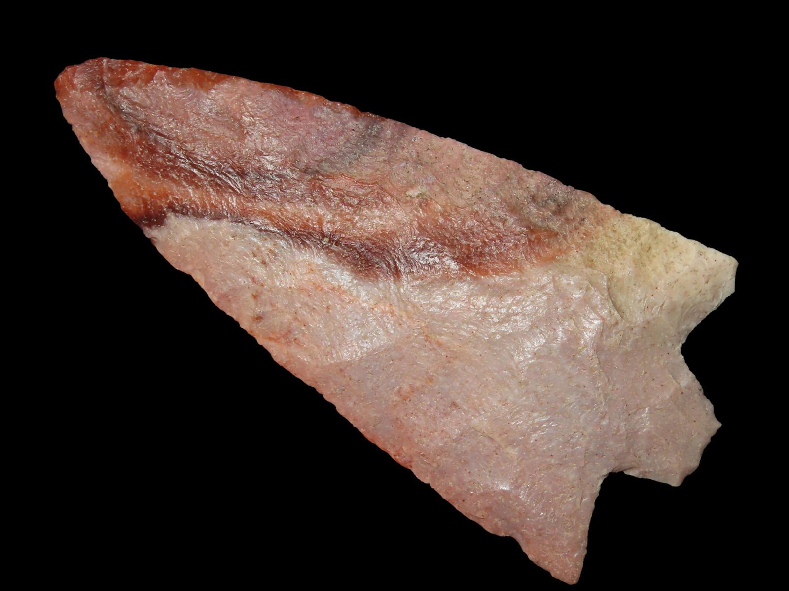 4 1/4" Incredible Mid Archaic Newnan Blade/ Knife (4000 B.C. - 3000 B.C.), Variegated Chert Material (1 of 10)