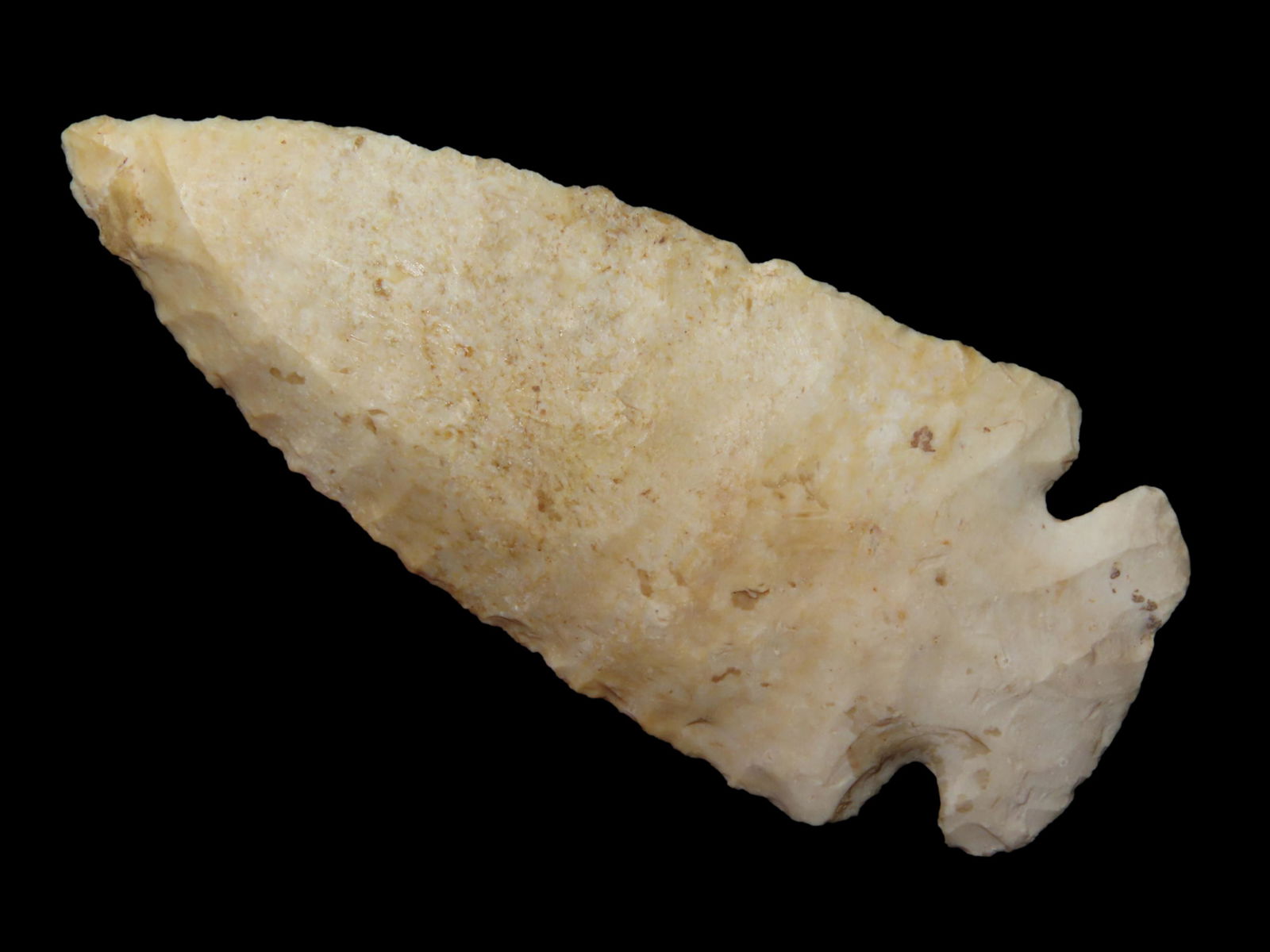 3 1/4" Dovetail, Black COA, found in Lee Co. Iowa-Stunning Flaking and Outstanding Beveling (1 of 13)