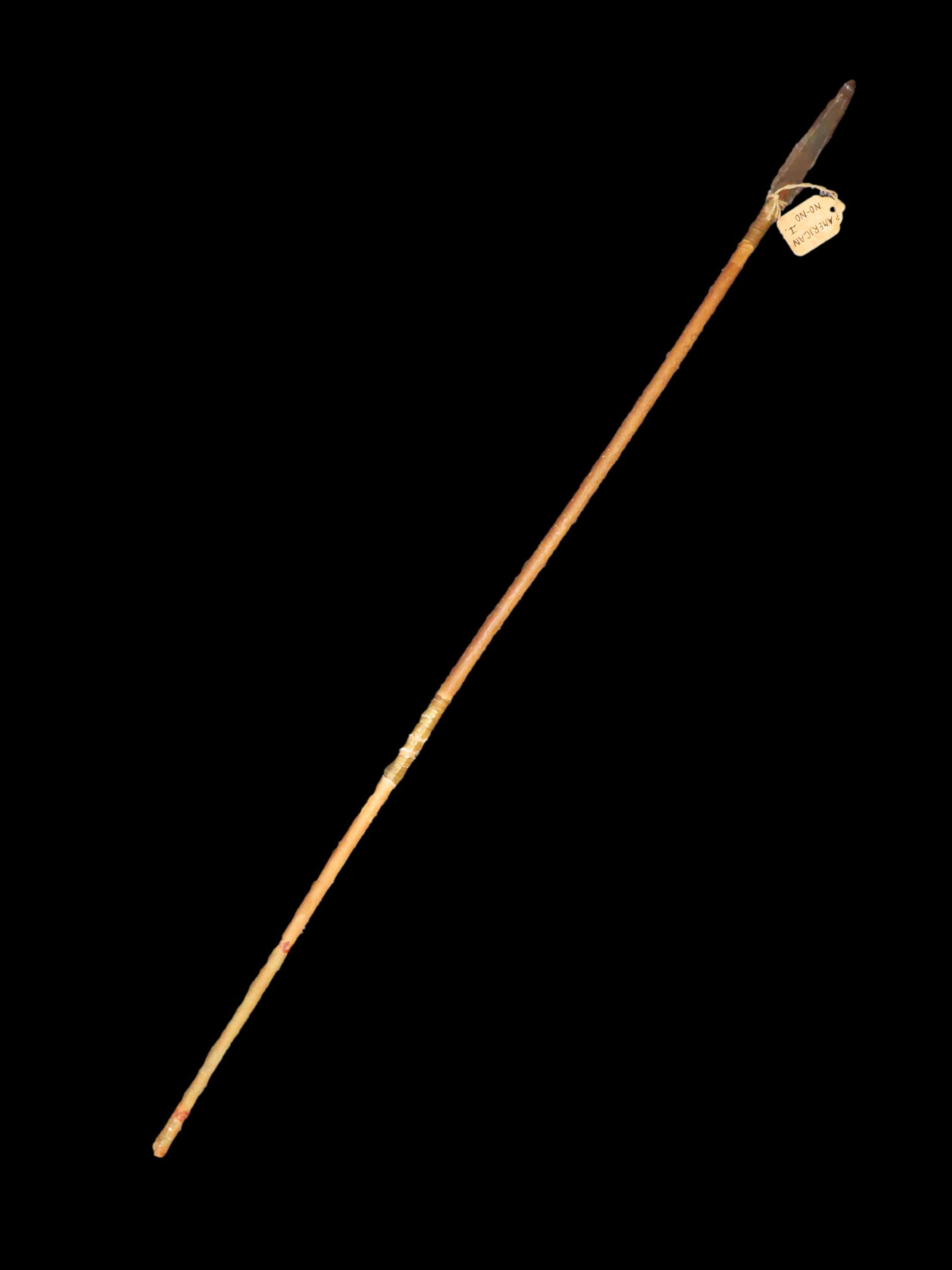 24" Native American Arrow, Metal Point-most likely made of recycled hoop iron, no fletching (1 of 5)