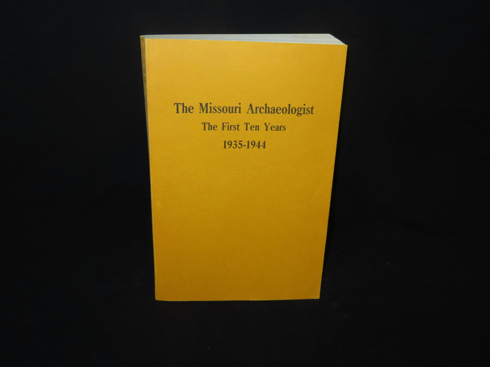 The Missouri Archaeologist the First Ten Years 1935-1944   Complete Set **Unique Reprint*** (1 of 1)