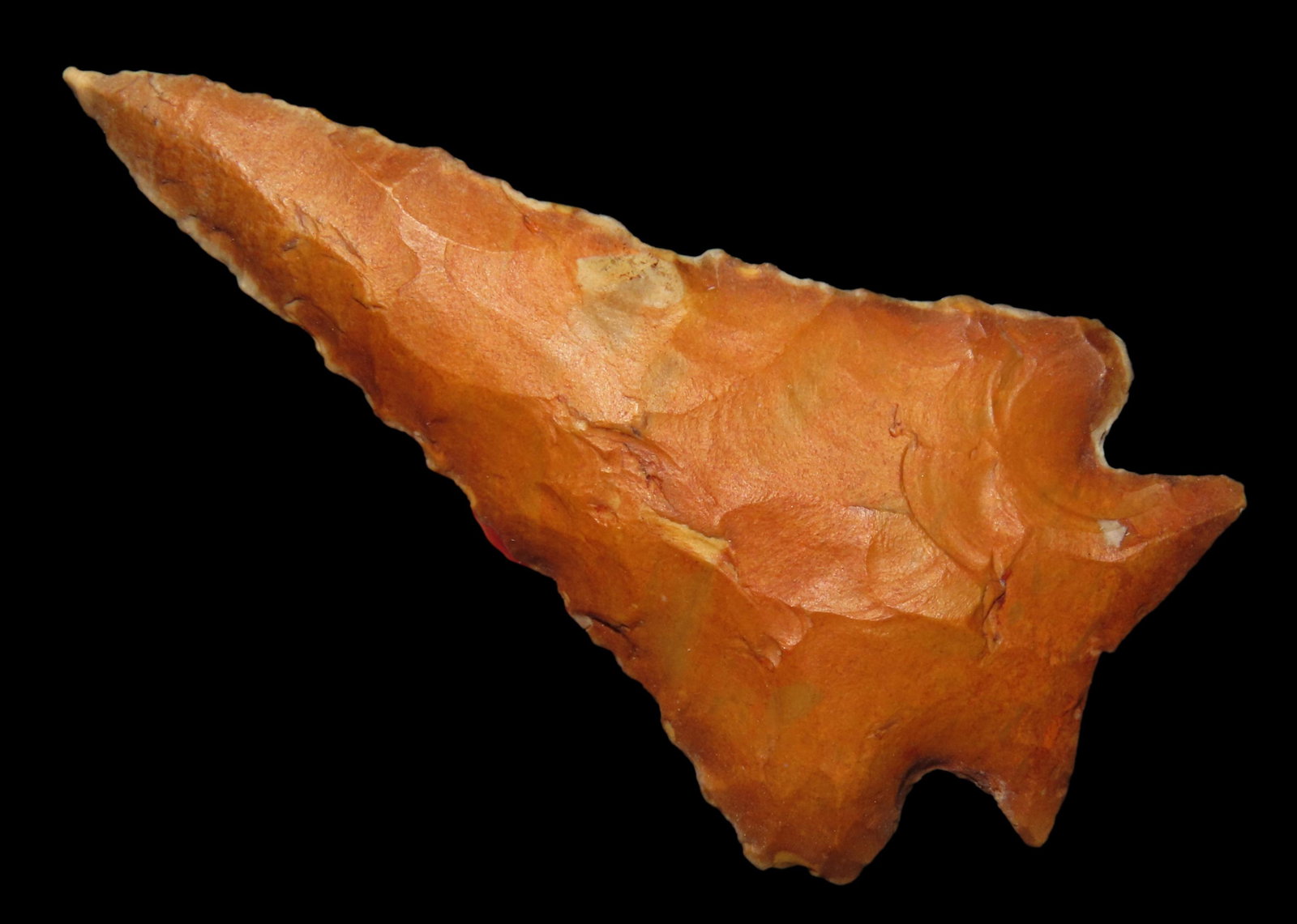 2 5/8" INCREDIBLE FRACTURED BASE DECATUR, STERMER COA, FOUND BY JOHN PATRUM IN STEWART COUNTY TENNES (1 of 12)