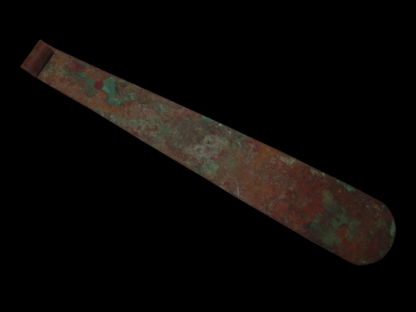 INTERESTING PRE-COLUMBIAN COPPER PENDANT, GREAT SHAPE AND NICE PATINA, FOUND IN MEXICO (1 of 7)