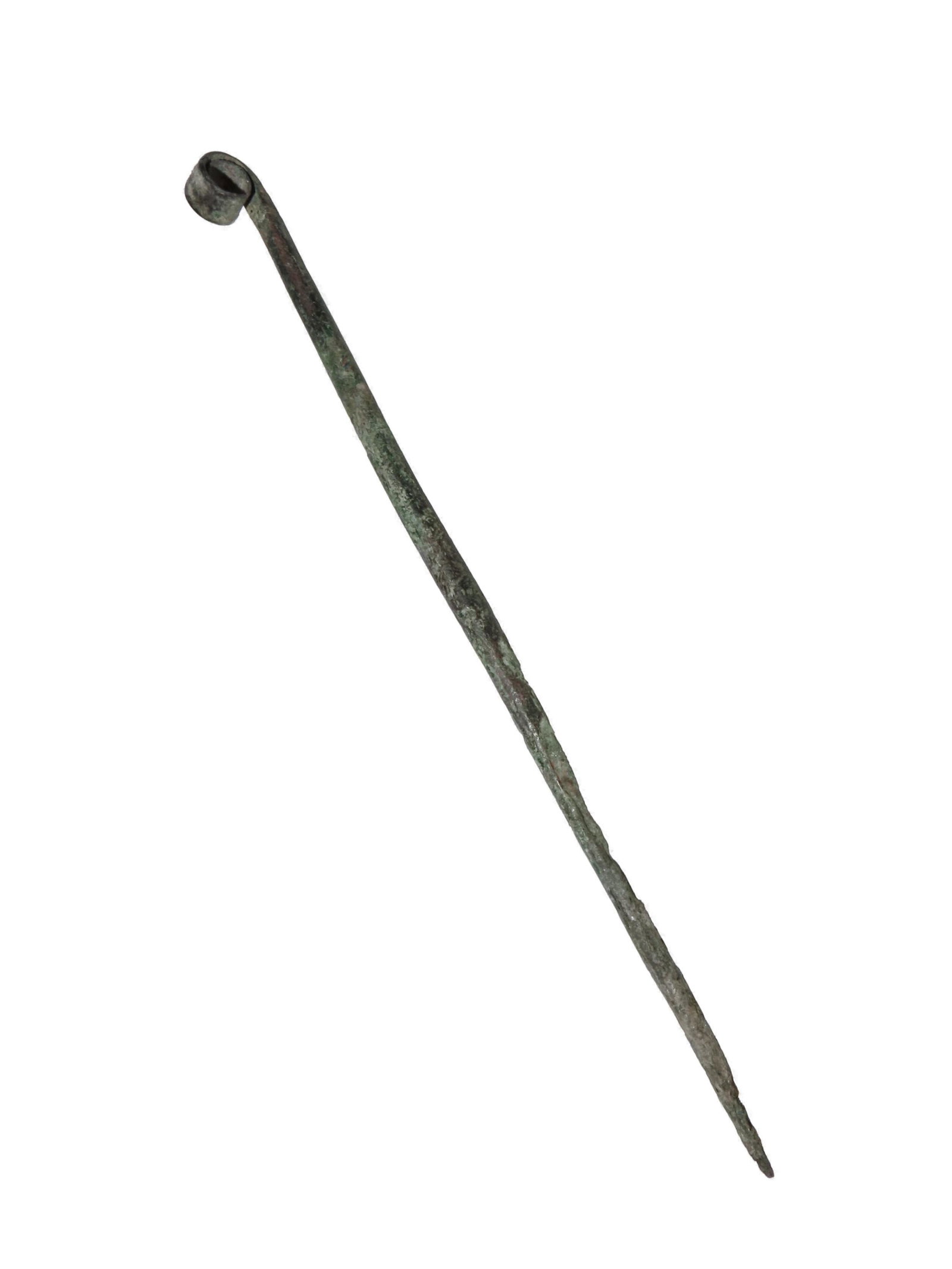 NICE ROMAN COPPER / BRONZE HAIRPIN, VERY ORNATE EXAMPLE, BRONZE AGE 3300 BC TO 1200 BC, SEVERAL THOU (1 of 5)
