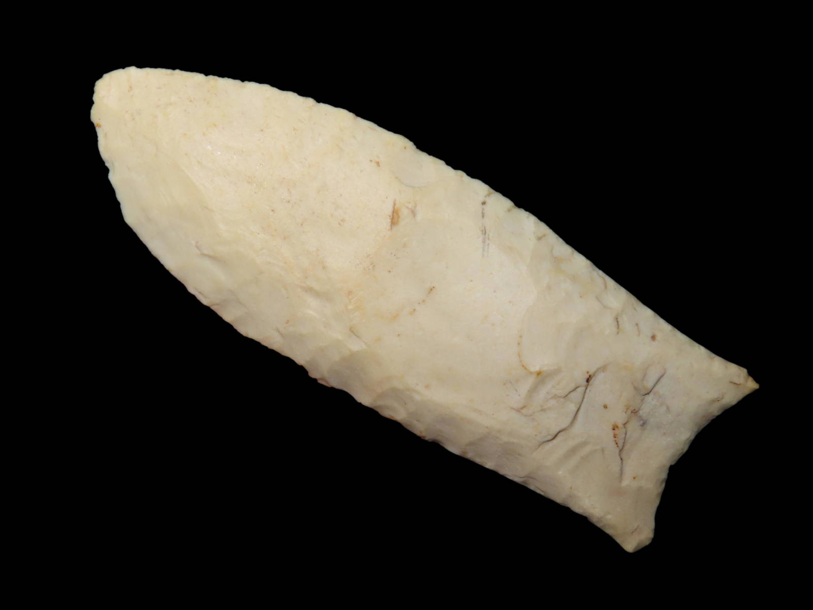 3 1/2" Fluted Clovis Made Of Burlington Chert From Franklin Co