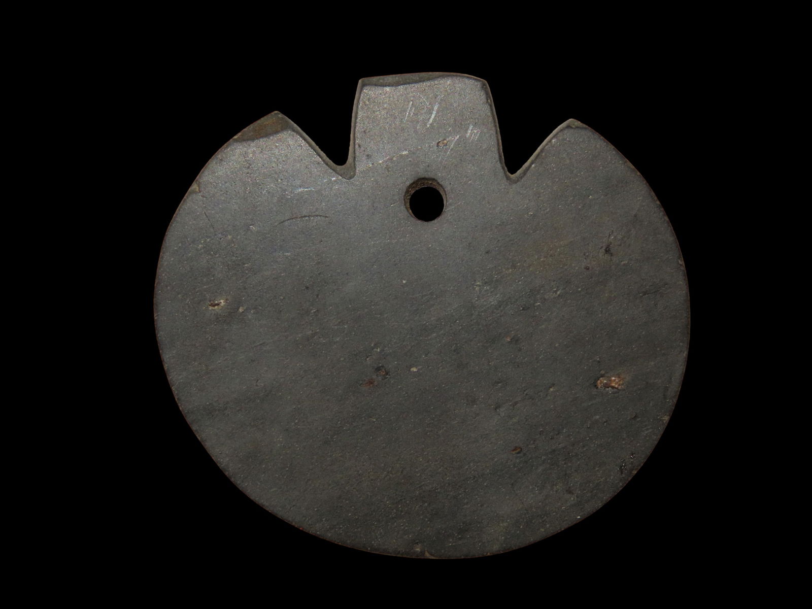 2" Pre-Columbian Jade Pendant, found in Central America (1 of 6)