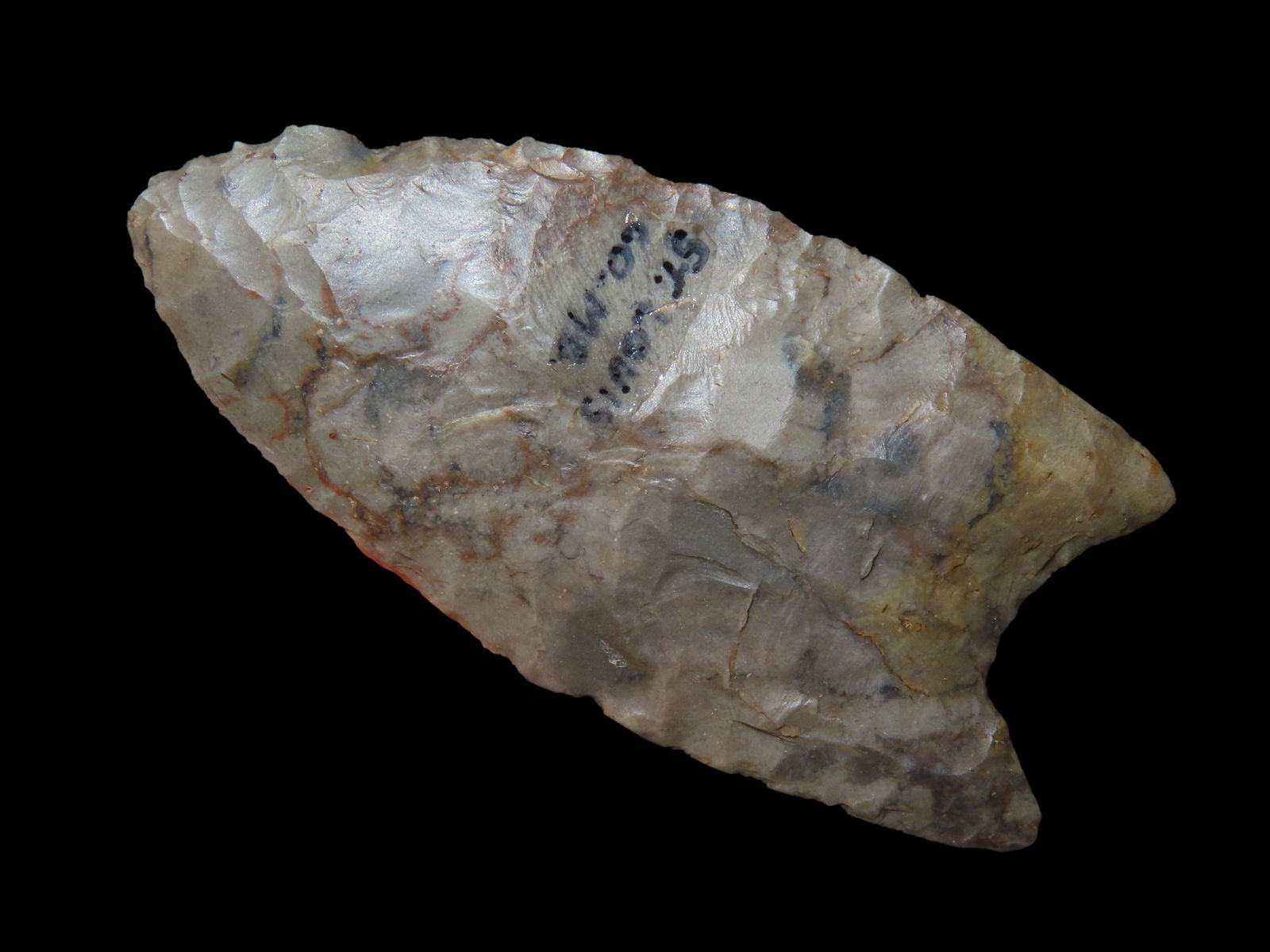 2 3/8" Fluted Clovis, Davis COA, found in St Louis Co Missour, Ex Nick Gatses and Colton Wise (1 of 10)