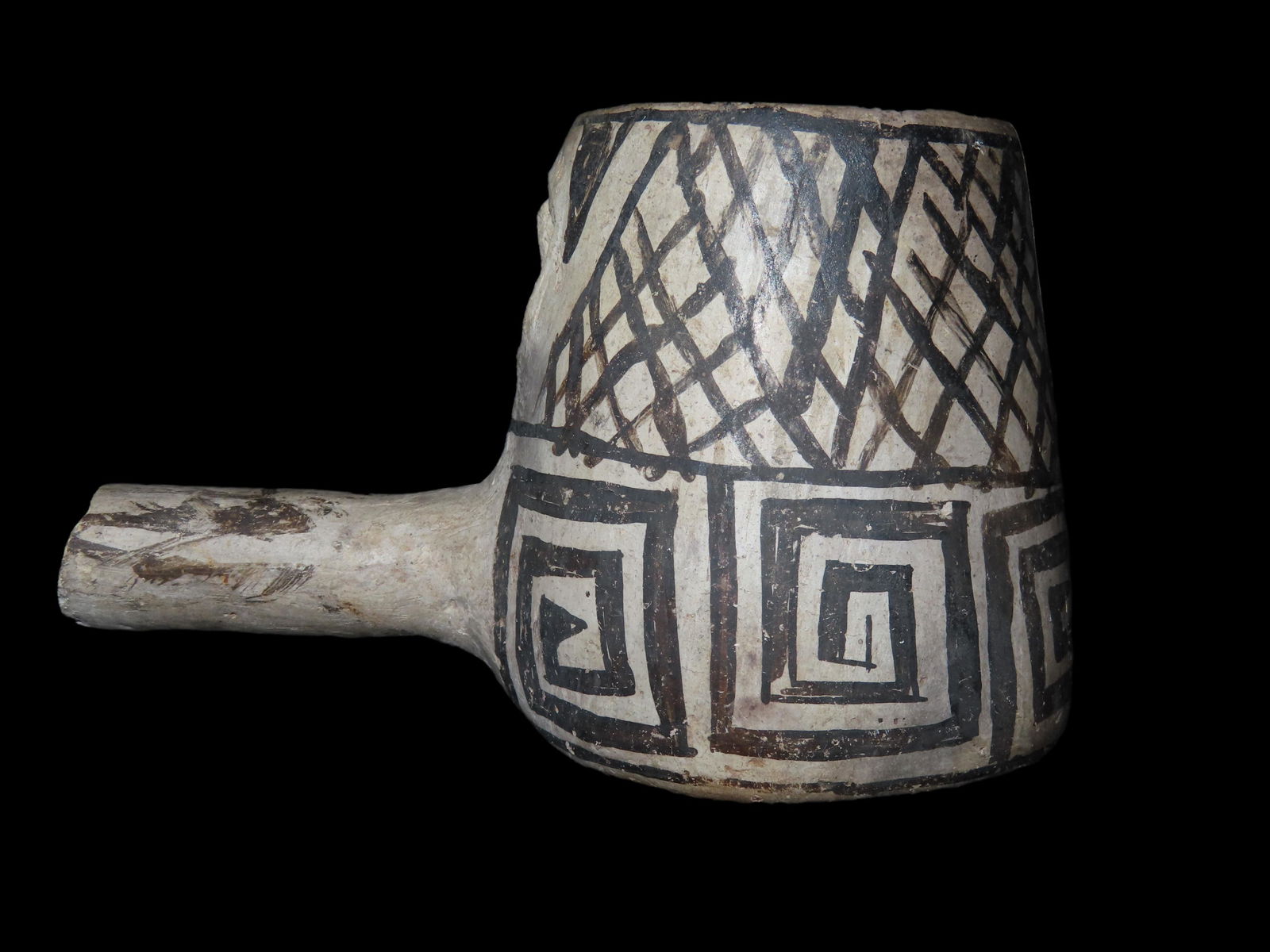 3 1/8" Painted Anasazi Cup CO Some Damage to the Handle (1 of 8)