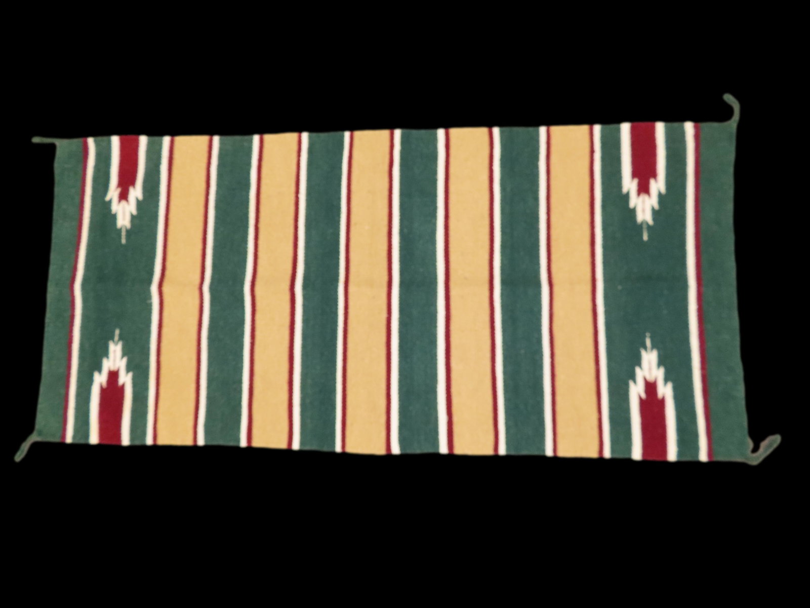 1900s Navajo Blanket 59 1/4" by 26 1/2": 1900s Navajo Blanket 59 1/4" by 26 1/2"