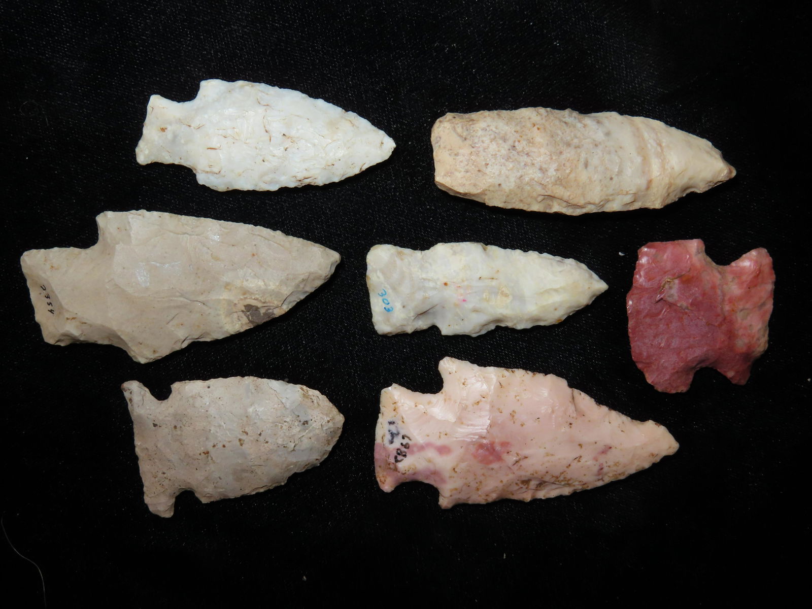 7 Missouri Arrowheads Auction