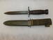 US Military Bayonet Vietnam War US Leather Handle - 4
