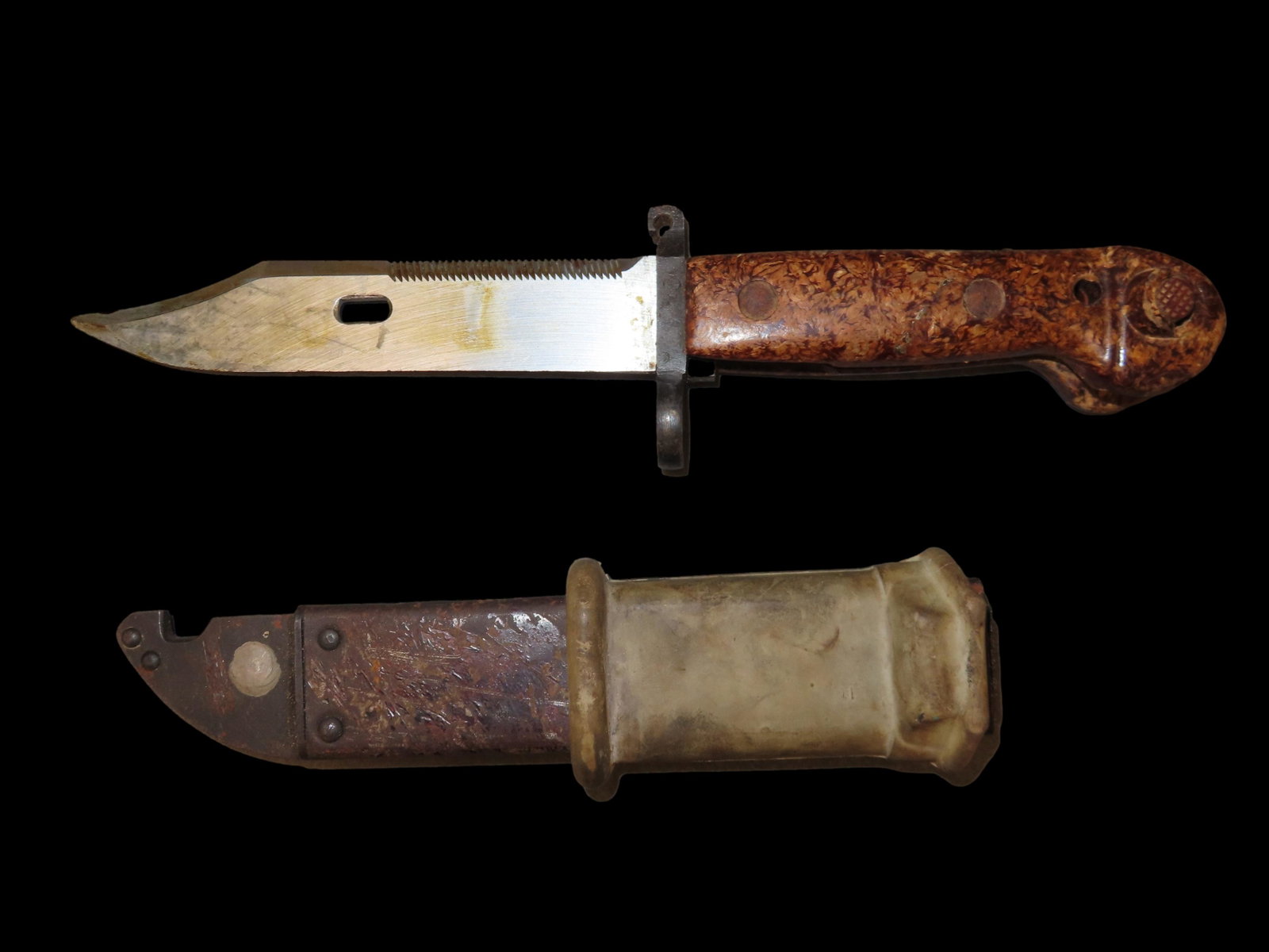 Hungarian AKM 6x3 Type 1 Bayonet.: Hungarian AKM 6x3 Type 1 Bayonet.