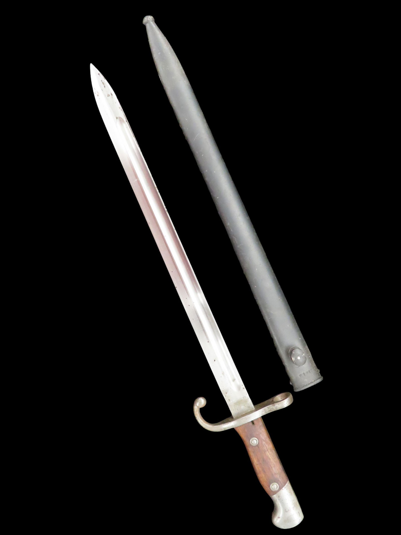Modelo Argentino 1909 Bayonet and Scabbard w/ matching S/N F1019 overall length 20.1/2" (1 of 14)