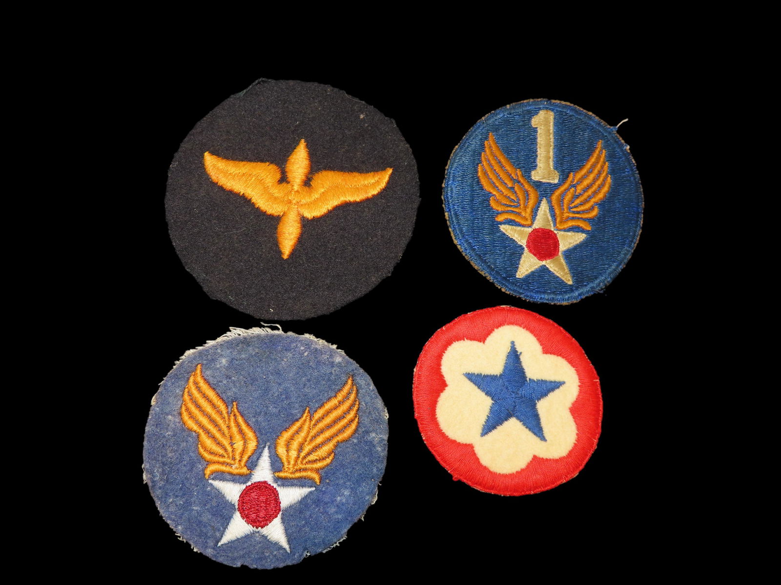 Military Patch Lot WW1 WW2 WWII WWI United States Army Air Force Etc, Some could be other countries (1 of 2)