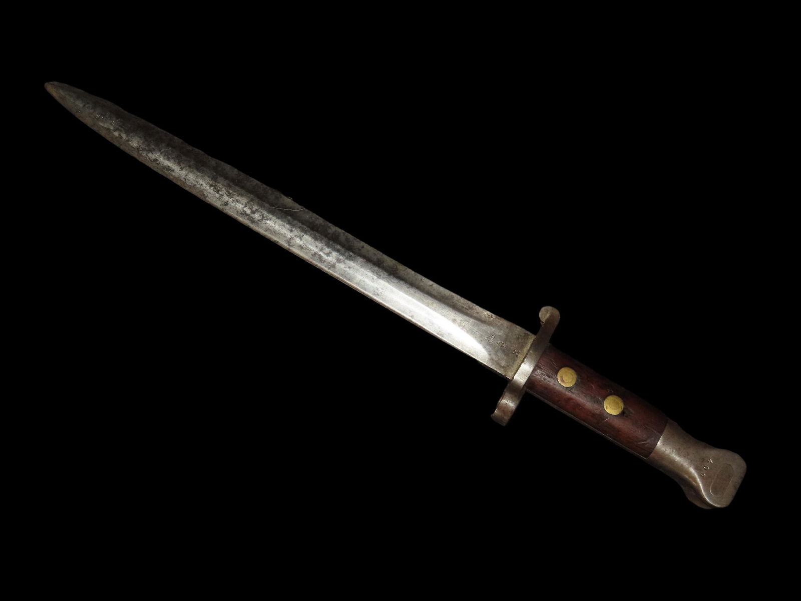 Antique British Lee Enfield P-1888 BAYONET Old Dagger Knife WWI circa 1916 (1 of 12)